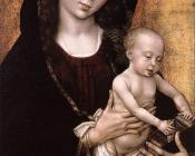 罗吉尔 凡 德 韦登 : Portrait Diptych of Philippe de Croy-left wing